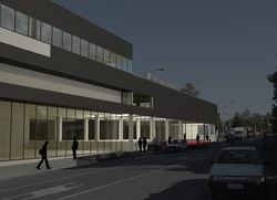 Kragujevac rekonstrukcija stamparije Nikola Nikolic ventilisana fasada limena