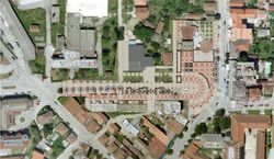 Gradski trg u Batočini vizuelizacija