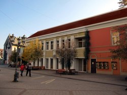 Idejno resenje dogradnje Gradske biblioteke u Novom Sadu konkurs DANS montaza dogradnje iz Gimnazijeske ulice